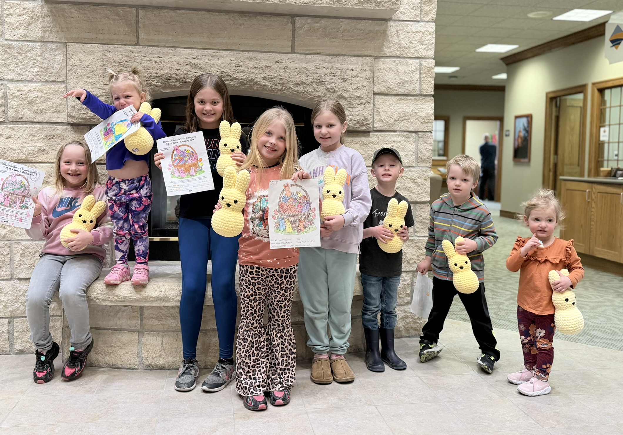 Decorah Easter Coloring Contest Winners