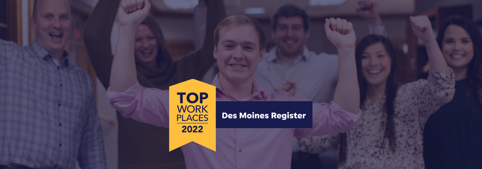 Des Moines Register Names Decorah Bank A Winner of the Iowa Top Work Places Award!