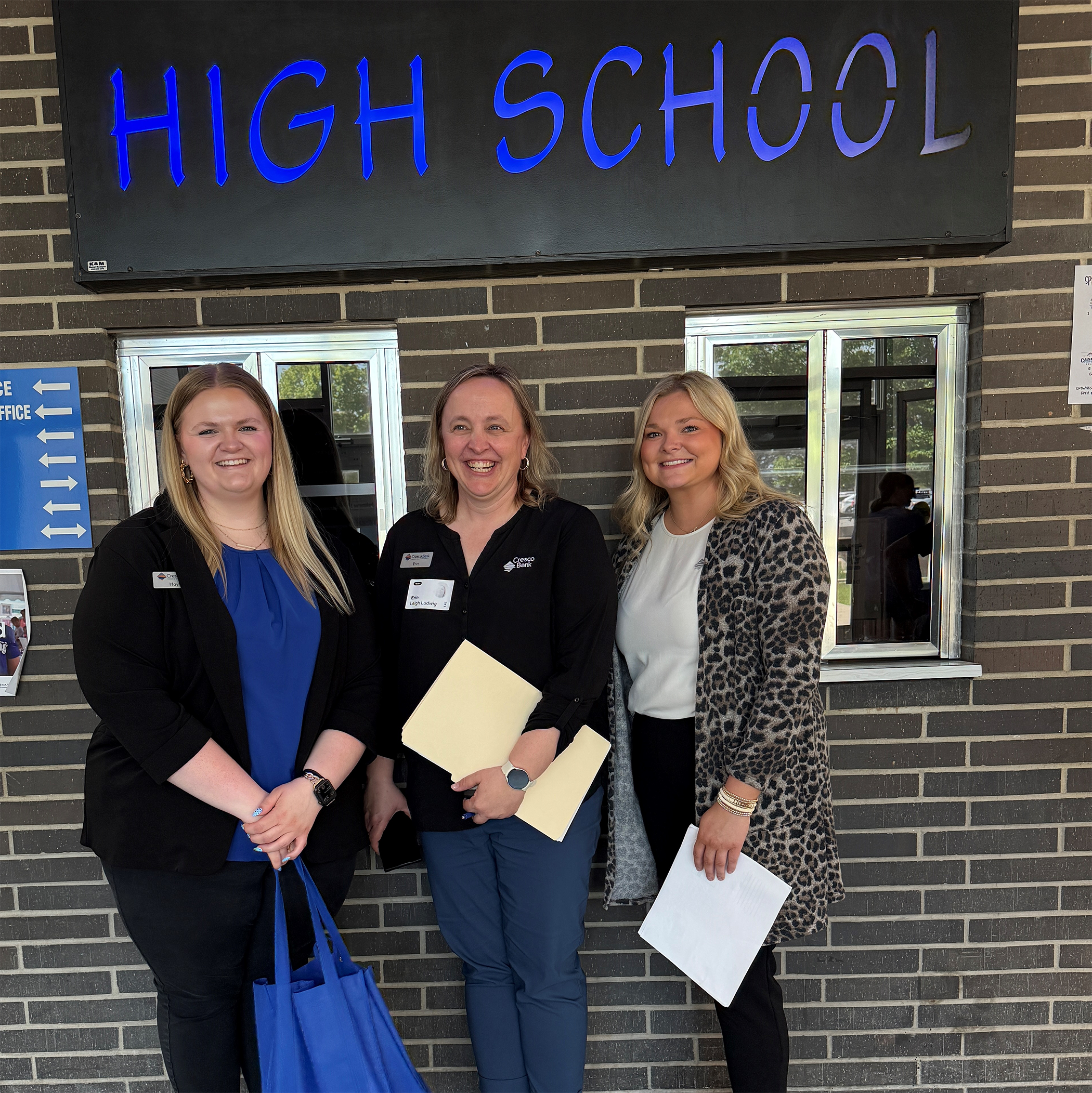 CBT employees Erin Ludwig, Haylee Holten, and Memphis Sweeney CBT employees Erin Ludwig, Haylee Holten, and Memphis Sweeney